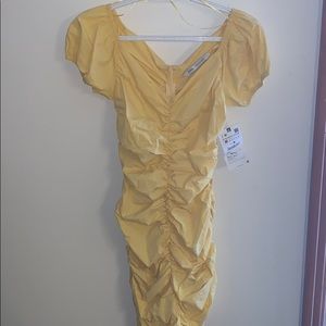 Glamorous Yellow Dress